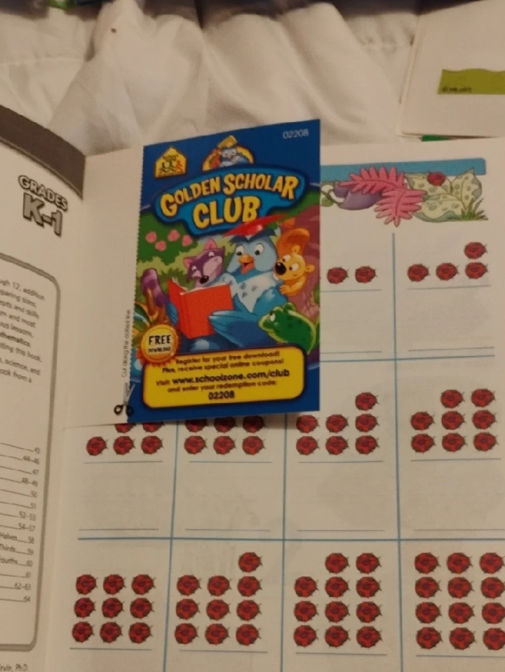 Kids Learning Activity Book Set - Phonics & Early Math - Multicolor - Picture 9 of 10
